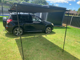 2x3m  Car Side Awning Shade canopy Waterproof Outdoor Tent Cover (Black color) - WareWell