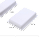 Under Desk Drawer,Self Adhesive Pen Pencil Tray, Hidden Under Table Storage Box