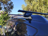 135cm  Car Roof Rack Cross Bars for  side rails 2PCS - BLACK - WareWell