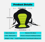 Kayak Seat Back Kayak Cushion Kayak Seat Cushioned Fishing Boat Seat