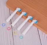 4pcs Electric Toothbrush Heads Replacement for Oral B SB-17A Soft Brush