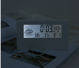 Weather Display Thermohygrometer Clock for Temperature and Humidity Control