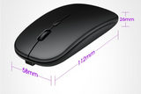 Dual Mode Wireless Mouse 2.4 GHz Bluetooth Compatible Mouse