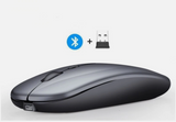 Dual Mode Wireless Mouse 2.4 GHz Bluetooth Compatible Mouse