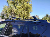 125CM Aluminum Car Roof Rack – Fits Span Across Existing Raised Side Rails-Black - WareWell