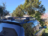 125CM Aluminum Car Roof Rack – Fits Span Across Existing Raised Side Rails-Black - WareWell