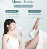 900000 flashes Laser hair removal  Painless Remover Flawless shaver - warewell
