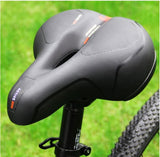 Durable Bike Seat Shock Absorbing Comfortable Foam Wide Soft  Bicycle seat - warewell