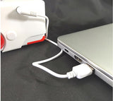 Handheld Sewing Machine with 1Pcs USB AUX cable Color:Red - warewell