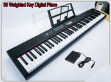 88 Note keyboard Digital Stage Piano, Digital Piano with stand and cover - warewell