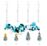 4 Sets(Pack)of Balloon Table Stand Kit rack (8Sticks 7 Cups 1 Base) - warewell