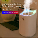 3L Air Humidifier Mist Aroma Diffuser with Colorful LED Light USB Humidificador - warewell