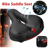 Durable Bike Seat Shock Absorbing Comfortable Foam Wide Soft  Bicycle seat - warewell