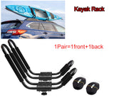 Kayak Roof Rack Sets for Cars and SUVs - Two Sets with Straps  Universal 1 pair - warewell