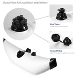 Kayak 2Pcs Inflatable Boat Outrigger Canoe Boat Standing Float Stabilizer Kit - warewell