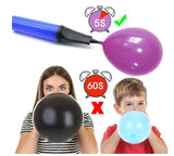 2pcs Balloon Pump Hand Held, Inflator Air Pump for Latex Balloons Exercise Balls - warewell