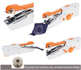 Handheld Sewing Machine with 1Pcs USB AUX cable Color:Red - WareWell