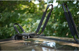 Kayak Roof Rack Sets for Cars and SUVs - Two Sets with Straps  Universal 1 pair - warewell