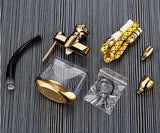 water tobacco pipe Metal filter smoke pipe water cigarette Fashion smoking pipe - warewell
