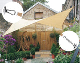 Sun Shade Sail Hardware Kit Set 304 Stainless Steel for Triangle Sun Shade Sail - warewell