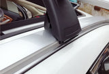 125CM Car Roof Racks  For Flush Rails -Black - warewell