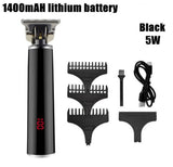 Hair Clippers Electric Hair Clippers Cordless T-Blade Close Cutting Trimmer 0mm - warewell