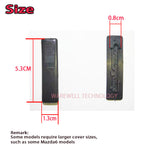 4pcs Replacement Roof Rail Rack Clip Cover For Mazda 2 3 6 CX5 CX7 CX9 Premacy - warewell