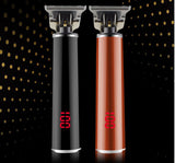 Hair Clippers Electric Hair Clippers Cordless T-Blade Close Cutting Trimmer 0mm - warewell