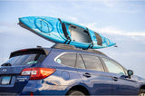 Kayak Roof Rack Sets for Cars and SUVs - Two Sets with Straps  Universal 1 pair - warewell