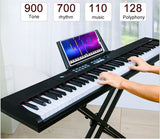88 Note keyboard Digital Stage Piano, Digital Piano with stand and cover - warewell
