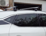 125CM Car Roof Racks  For Flush Rails -Black - warewell