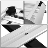 1.4M Universal Car Roof Storage Rack Top Luggage Carrier Basket Car CargoStorage - warewell