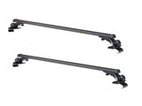 2 x Universal 120cm Car Roof Rock Cross Bars (Color: Black ) - warewell