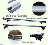 125CM Car Roof Racks  For Flush Rails -Black - warewell