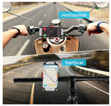 Universal Cell Phone Bicycle Rack & Motorcycle phone Holder /Bike Phone Holder - warewell