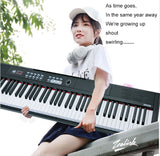 88 Note keyboard Digital Stage Piano, Digital Piano with stand and cover - warewell