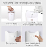 3L Air Humidifier Mist Aroma Diffuser with Colorful LED Light USB Humidificador - warewell