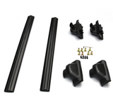 Fits 2007-2011 Honda CRV Roof Rack CR-V  Cross Bar Black 2Pc - WareWell