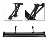 Car Spoiler for Sedan Racing Car135cm Aluminum Rear Trunk Wing Double Deck layer - WareWell
