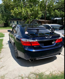 Car Spoiler for Sedan Racing Car135cm Aluminum Rear Trunk Wing Double Deck layer - WareWell