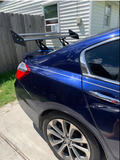 Car Spoiler for Sedan Racing Car135cm Aluminum Rear Trunk Wing Double Deck layer - WareWell