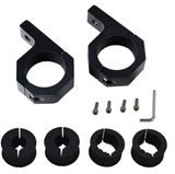 Car LED Light  Bar Mounting Bracket Kit Tube Clamp Roof Roll Cage Holder 5CM - WareWell
