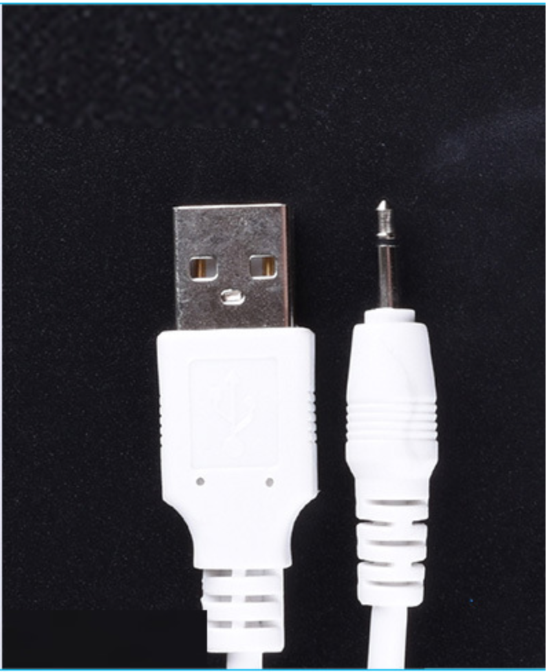 Male AUX Audio Jack to USB Male Charge Cable Adapter Cord