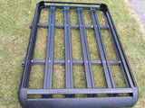 1.4M Universal Car Roof Storage Rack Top Luggage Carrier Basket Car CargoStorage-Black - WareWell