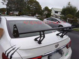 Car Spoiler Universal for Sedan Racing Car 135cm Aluminum Rear Trunk Wing - WareWell