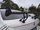 Car Spoiler Universal for Sedan Racing Car 135cm Aluminum Rear Trunk Wing - WareWell
