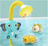 Cute Elephant Bath Toy - Electric Automatic Water Pump with Hand Shower - warewell