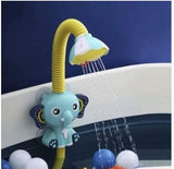 Cute Elephant Bath Toy - Electric Automatic Water Pump with Hand Shower - warewell