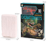Dig Up Dinosaurs Toy T-Rex Skeleton Set,5 types provide options Kit Model  Gift - warewell