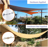 Sun Shade Sail Hardware Kit Set 304 Stainless Steel for Rectangle and Square sail - warewell